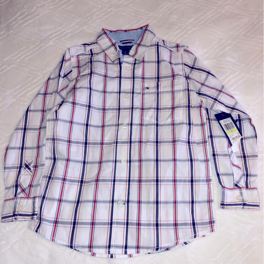 Tommy Hillfiger long sleeve youth size 4 NWT